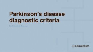 Parkinsons Disease – History Definitions and Diagnosis – slide 27